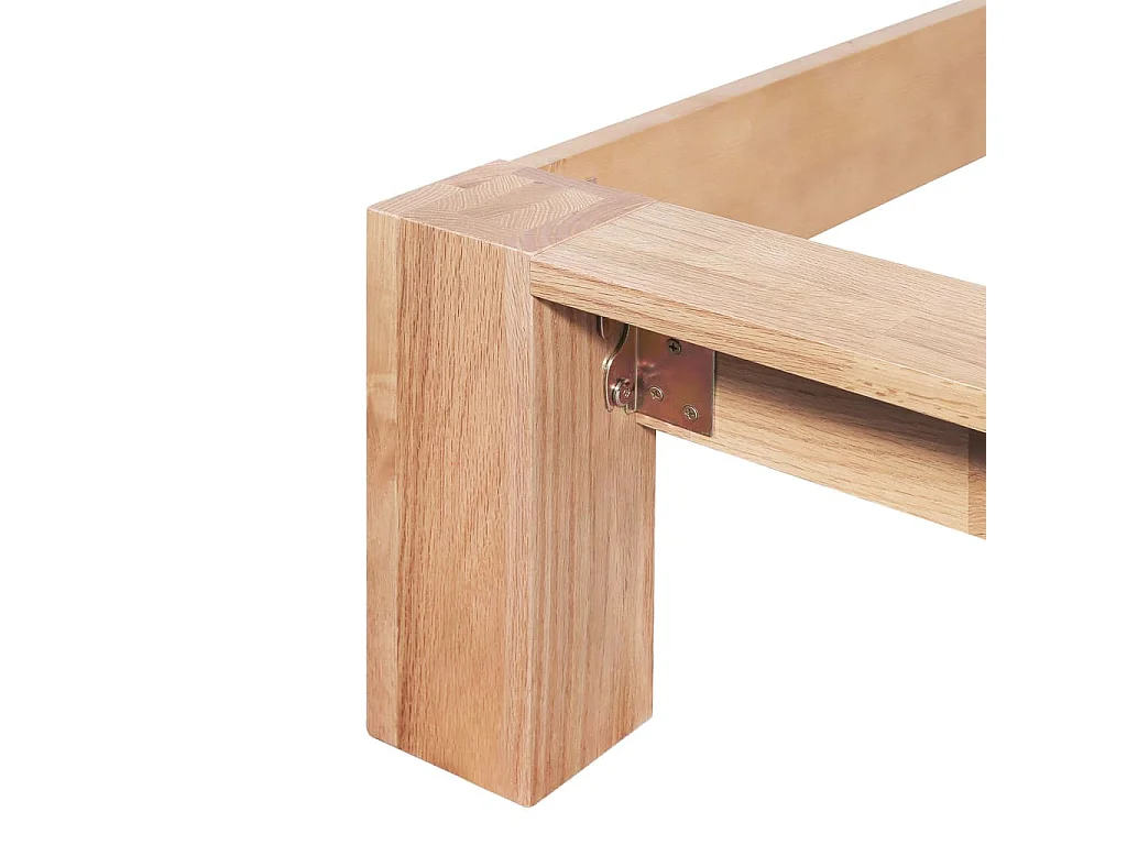 Bedframe massief eikenhout 160x200 cm