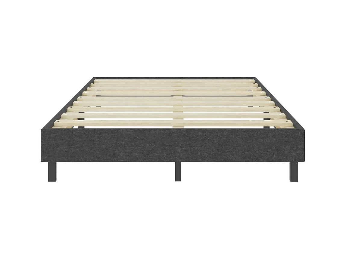 Cadre de lit Gris Tissu 120x200