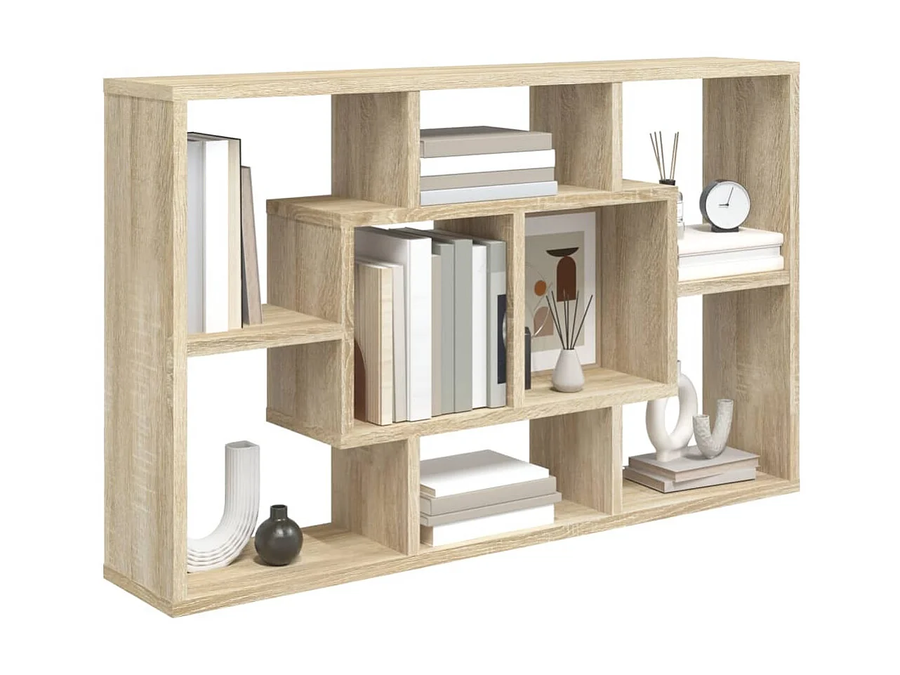 Étagère murale Chêne Sonoma 85x16x52,5 Bois d'ingénierie