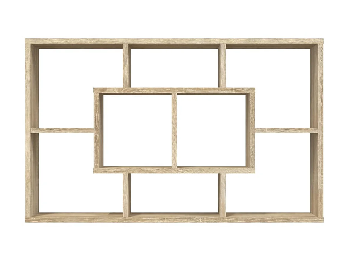 Étagère murale Chêne Sonoma 85x16x52,5 Bois d'ingénierie