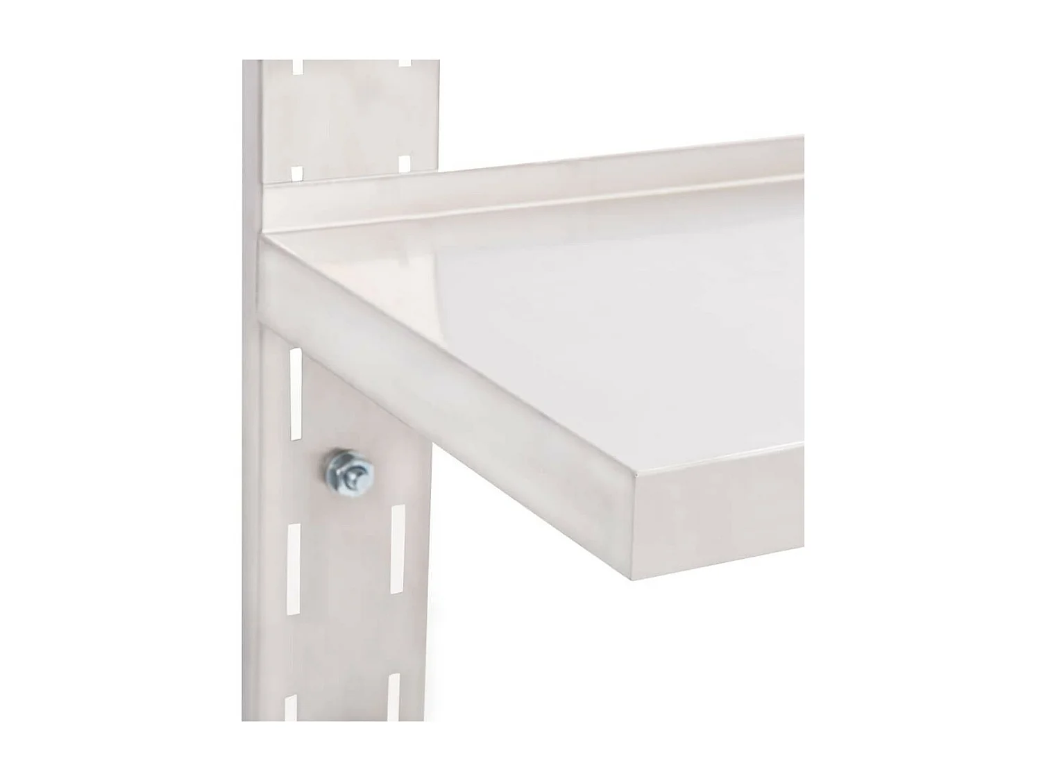 Étagère murale à 2 niveaux Acier inoxydable 150x30