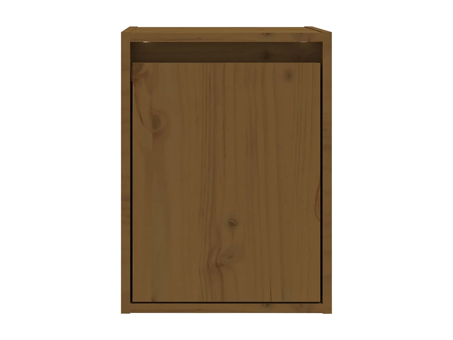 Armoire murale Marron miel 30x30x40 Bois de pin massif