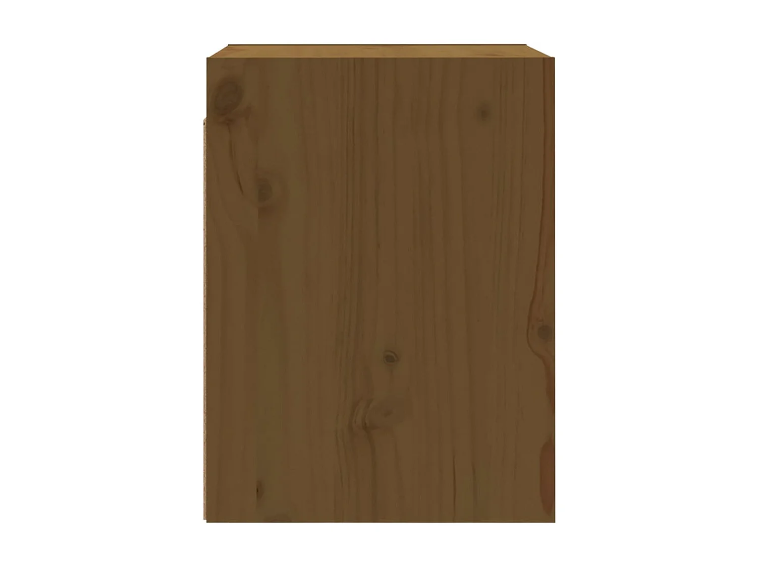 Armoire murale Marron miel 30x30x40 Bois de pin massif