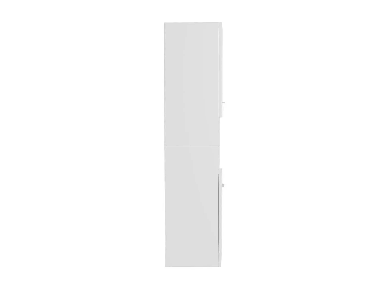 Armoire de salle de bain Blanc brillant 30x30x130