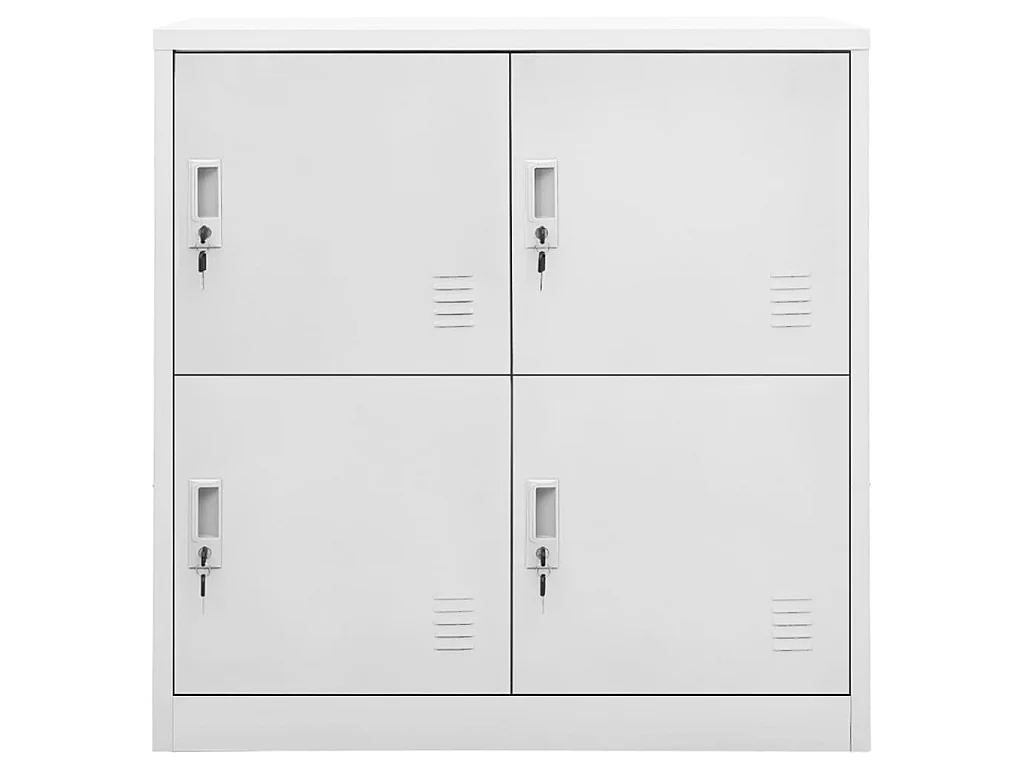 Armoires à casiers 5 pcs Gris clair 90x45x92,5 Acier
