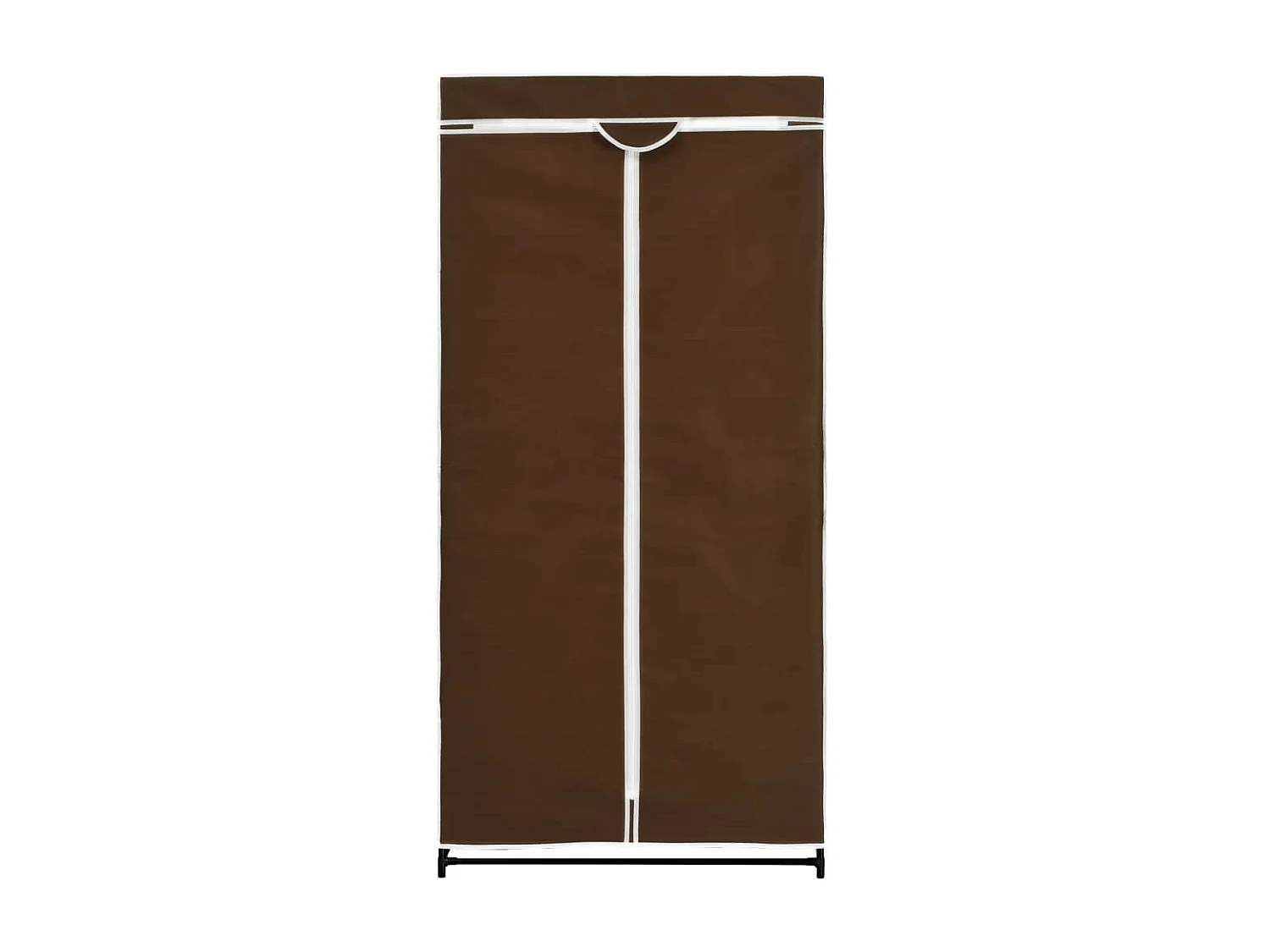 2 pcs Garde-robes Marron 75x50x160