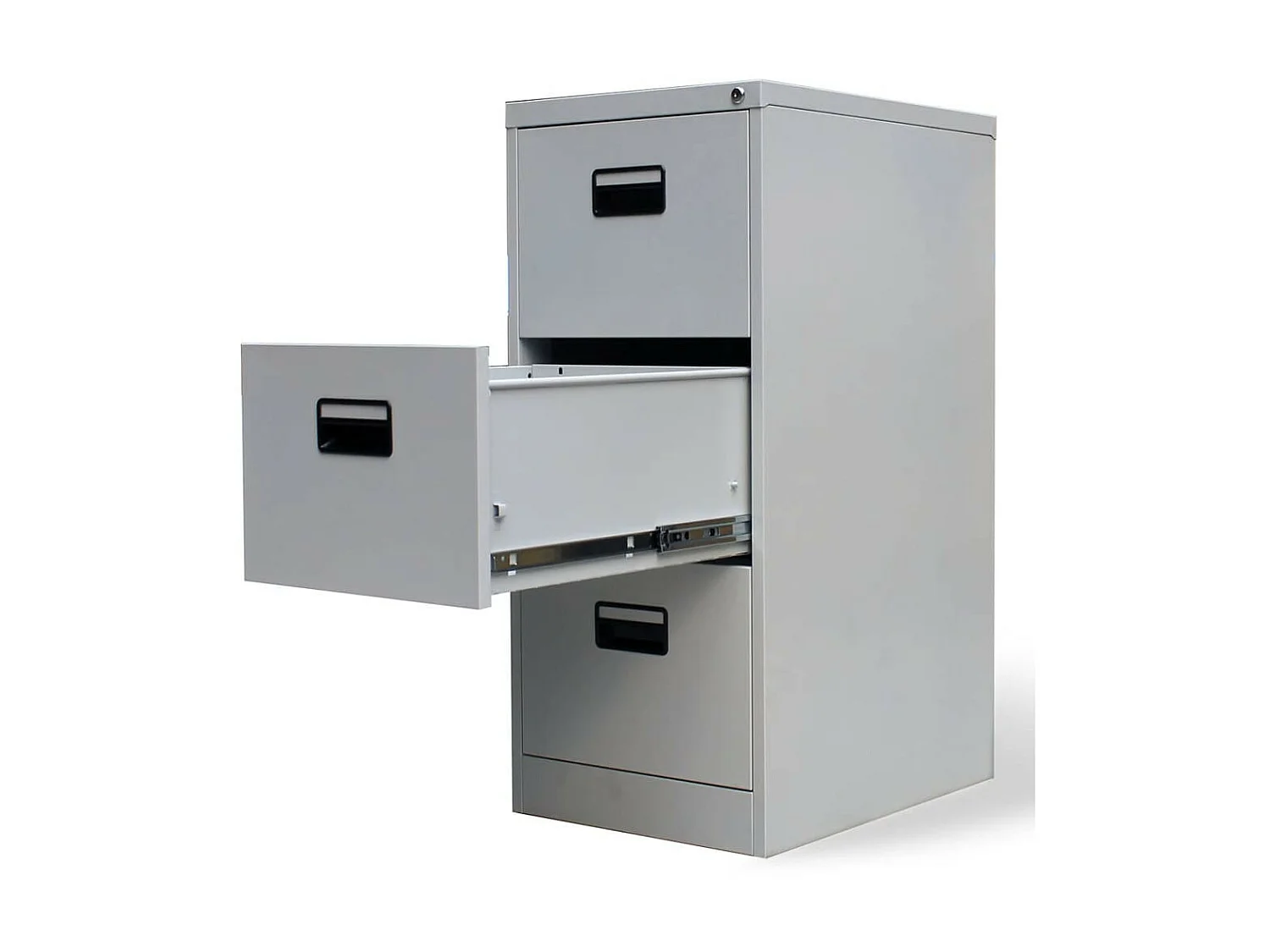 Classeur avec 3 tiroirs Gris 102,5cm Acier