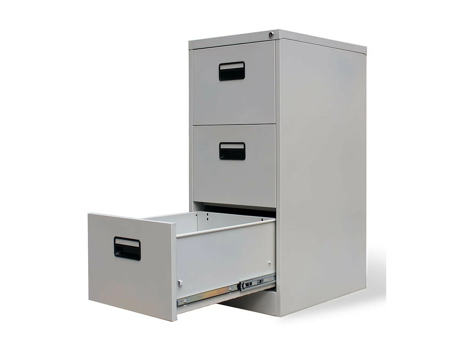 Classeur avec 3 tiroirs Gris 102,5cm Acier