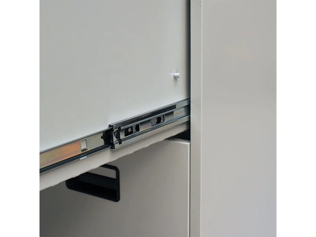 Classeur avec 3 tiroirs Gris 102,5cm Acier