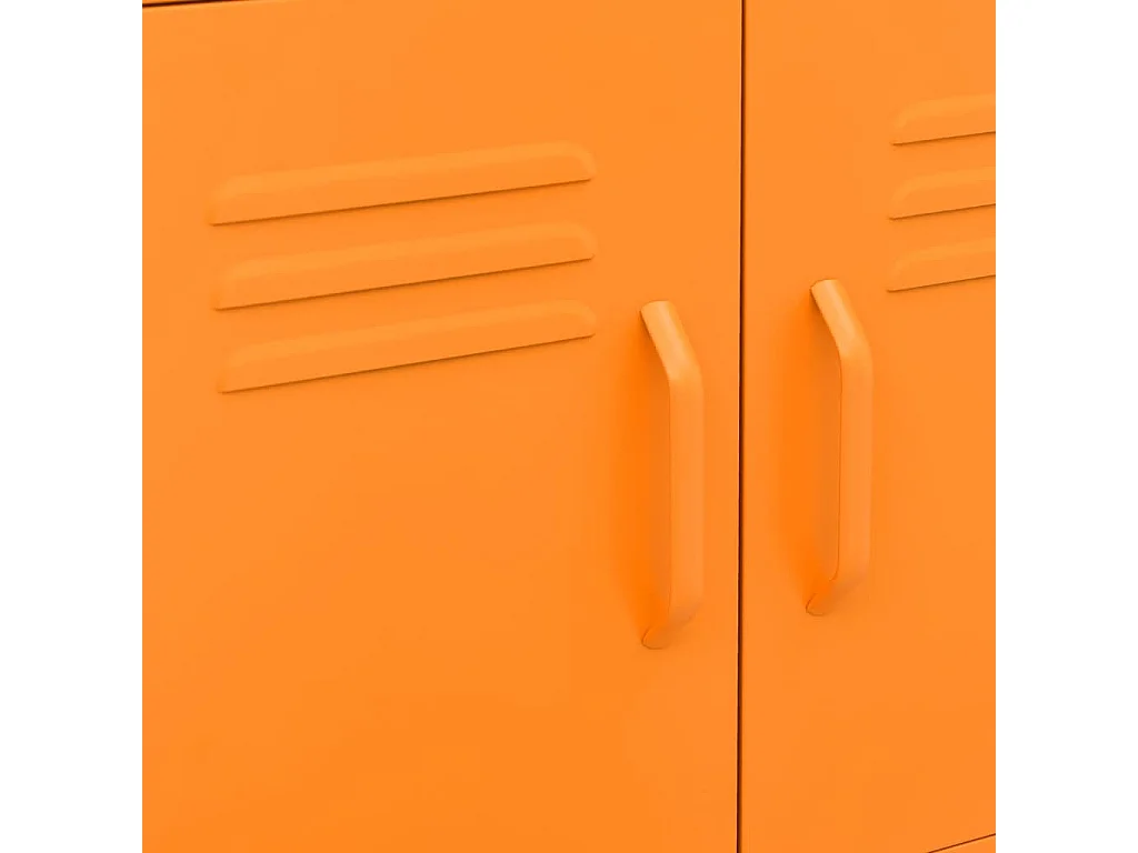 Armoire de rangement Orange 60x35x49 Acier
