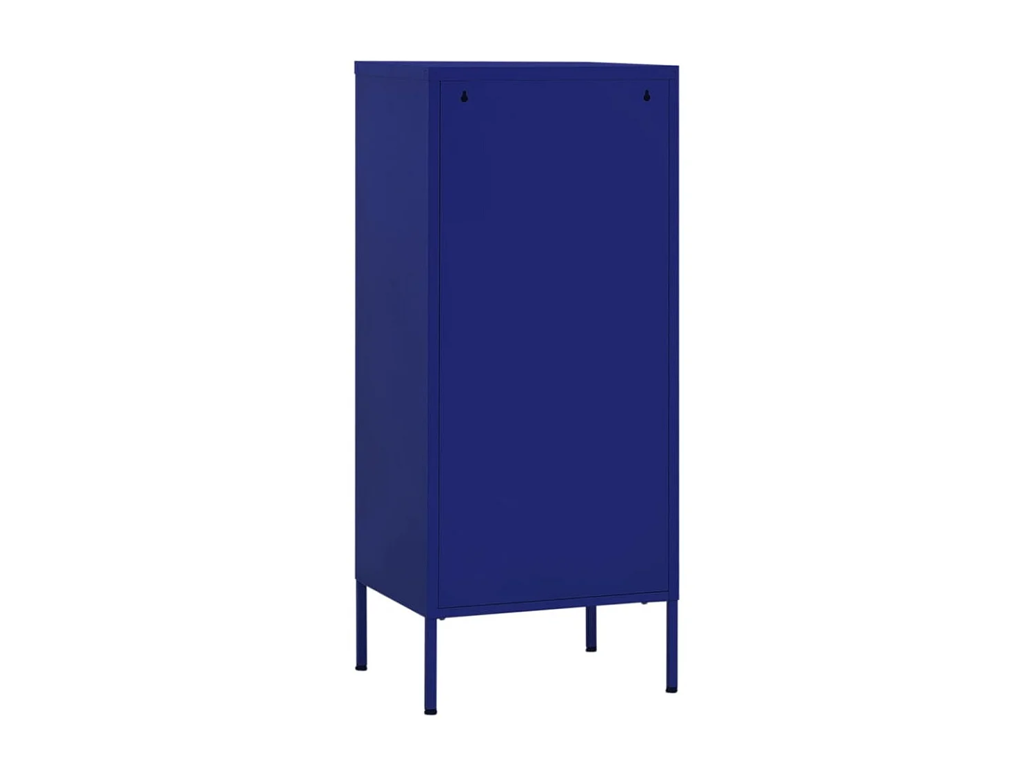 Armoire de rangement Bleu marine 42,5x35x101,5 Acier
