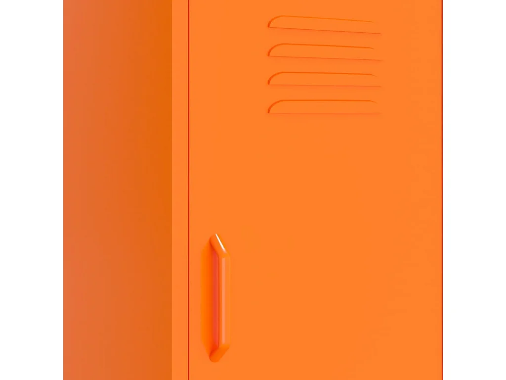 Armoire de rangement Orange 42,5x35x101,5 Acier 2