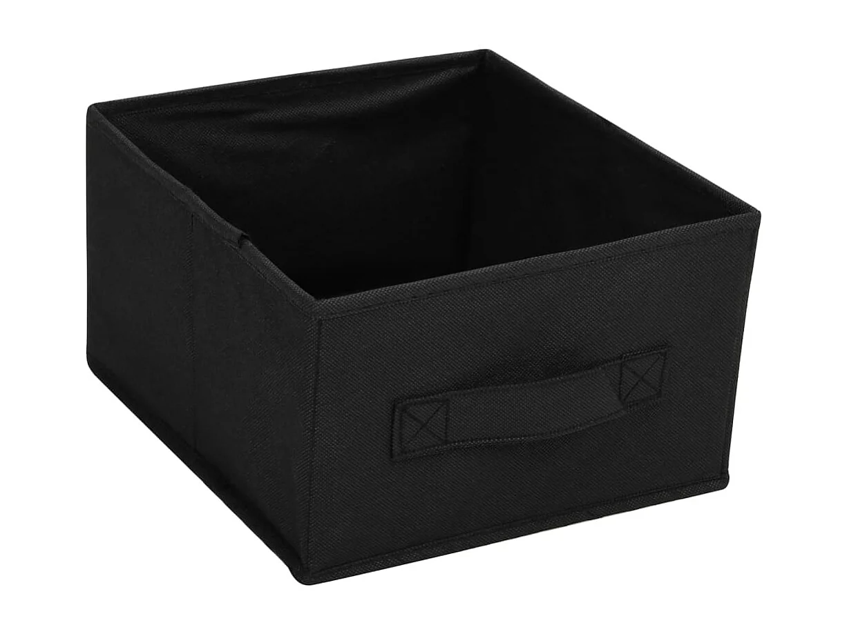 Armoire de rangement avec 6 tiroirs 55x29x55 Noir Acier