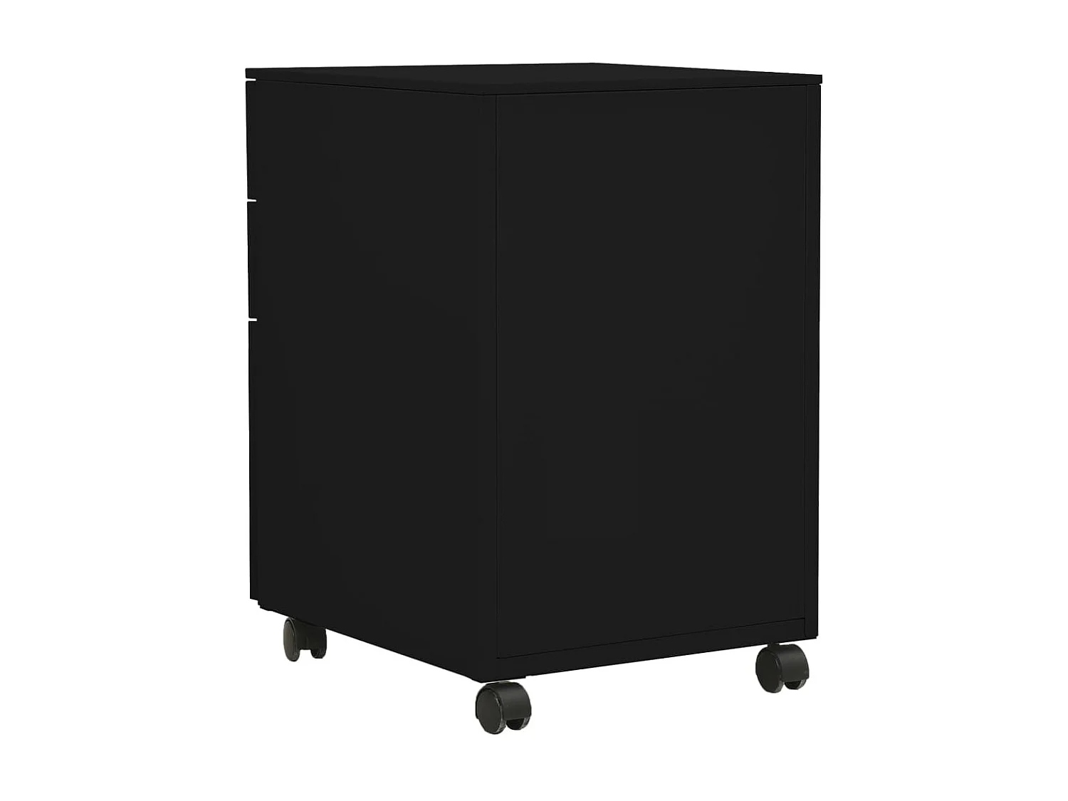 Classeur mobile Noir 39x45x60 Acier
