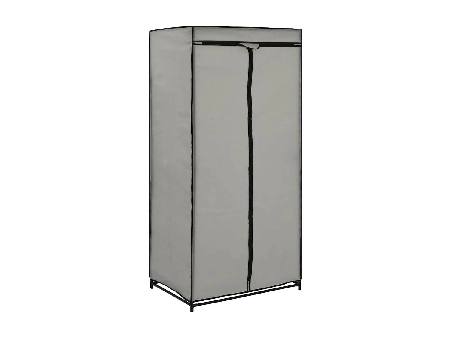 2 pcs Garde-robes Gris 75x50x160