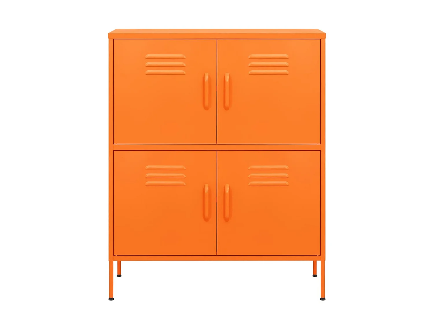 Armoire de rangement Orange 80x35x101,5 Acier 4