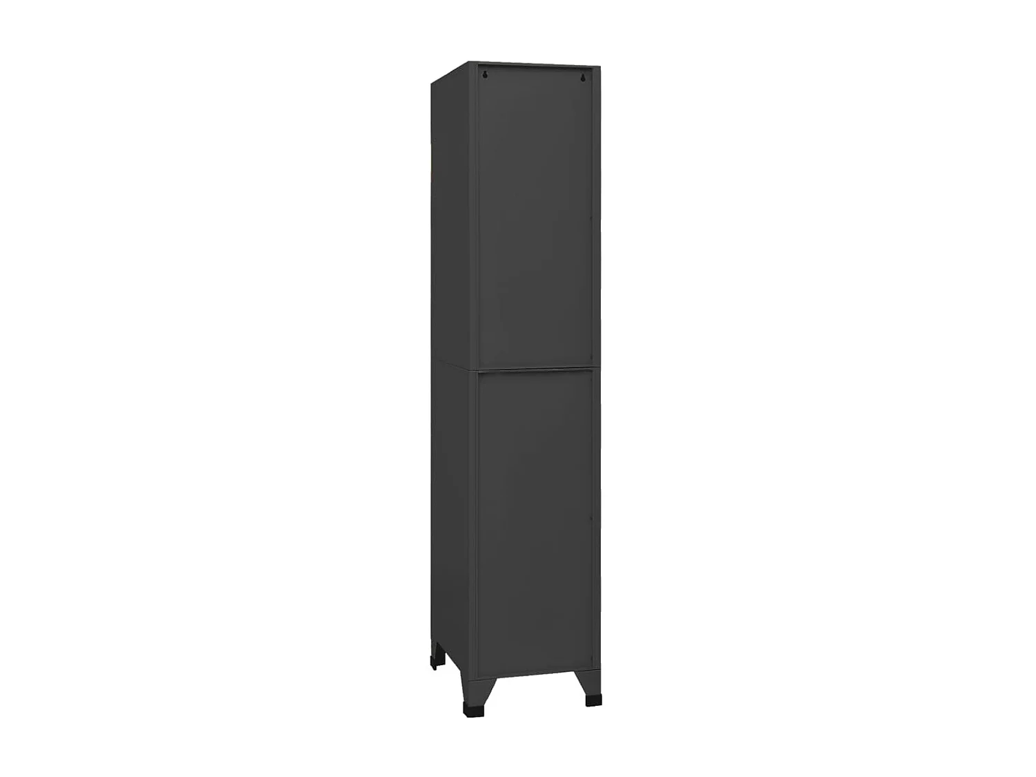 Armoire à casiers Anthracite 38x45x180 Acier