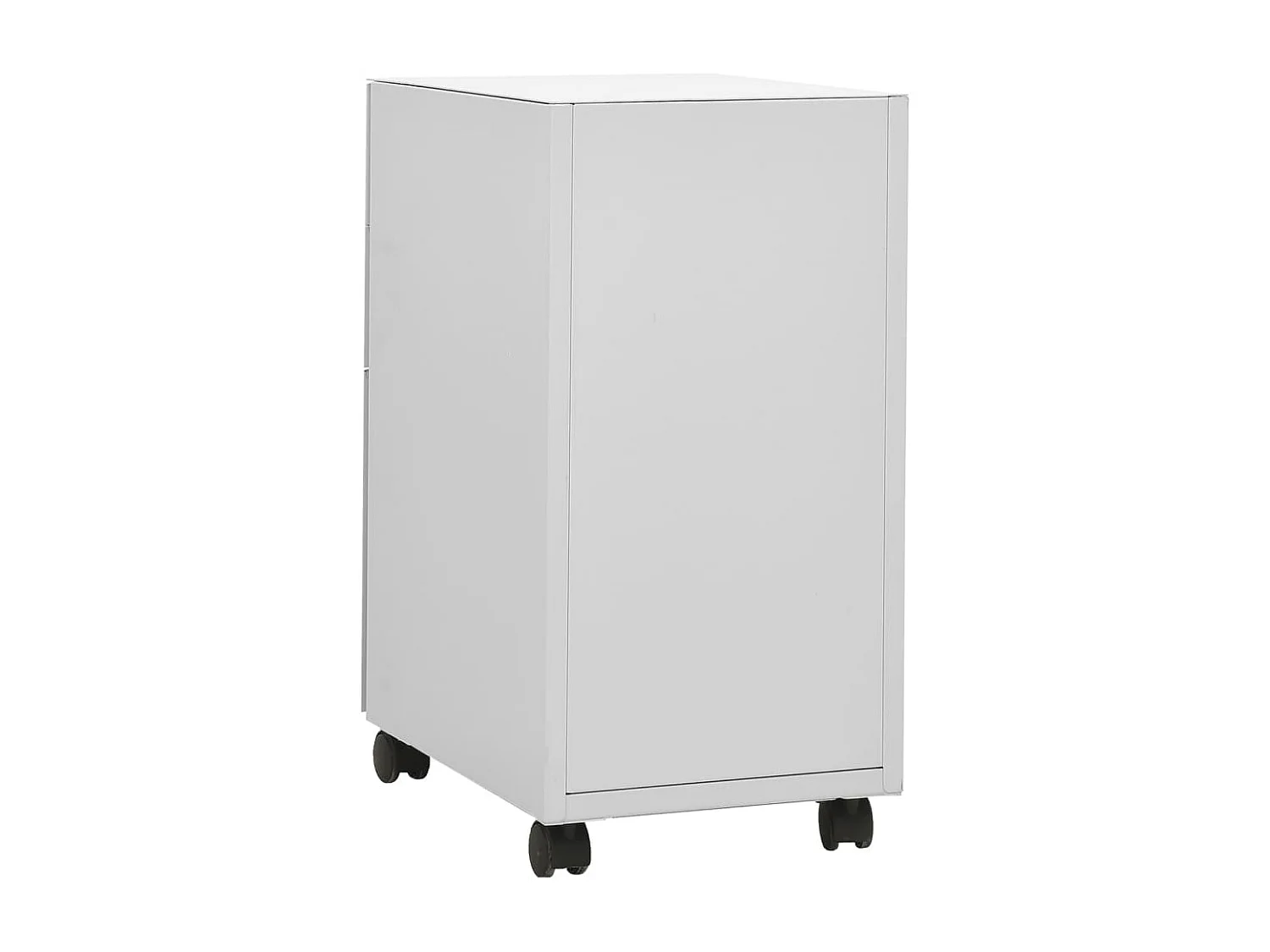 Classeur mobile Gris clair 30x45x59 Acier