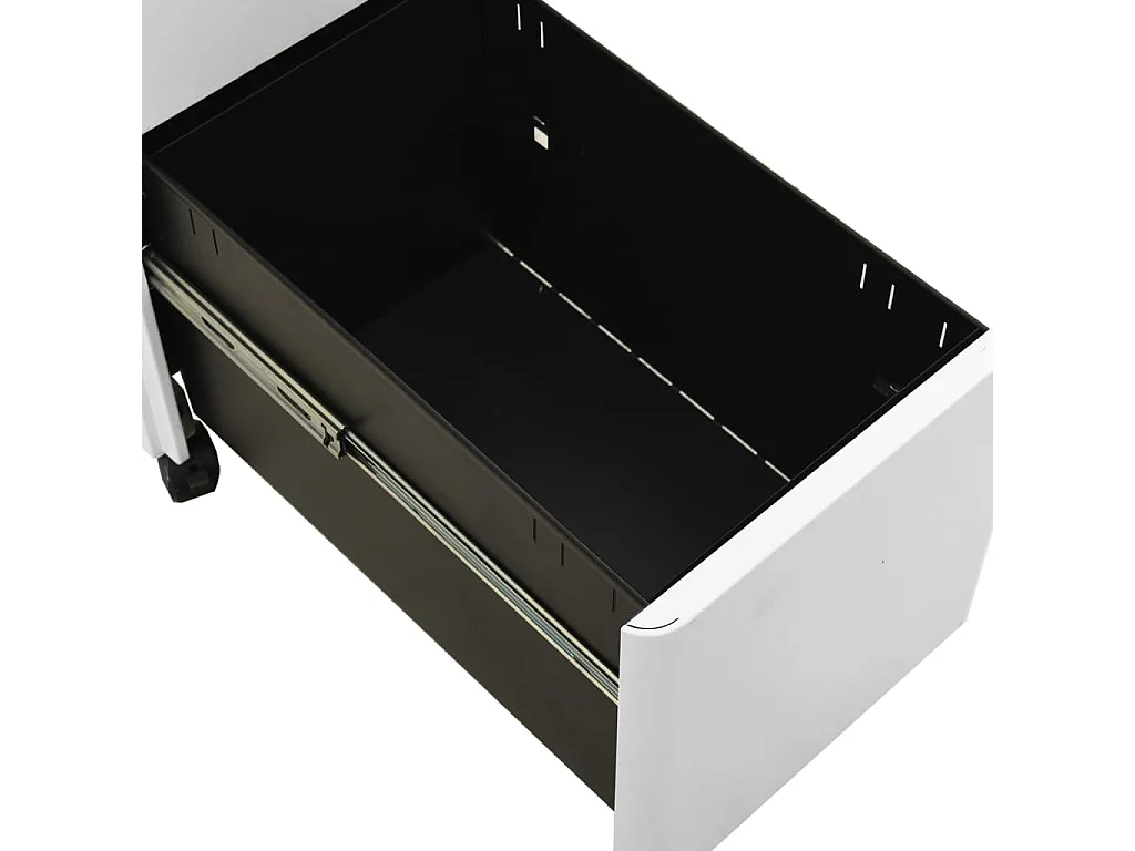 Classeur mobile Gris clair 30x45x59 Acier