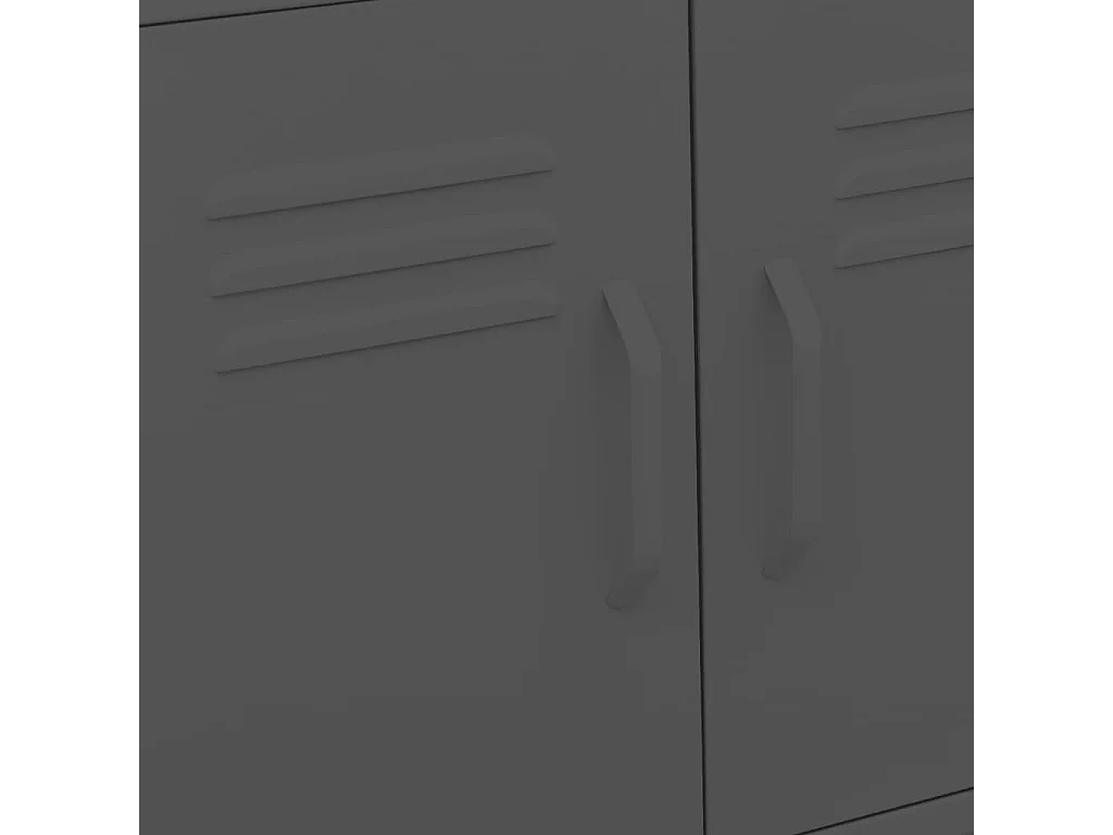 Armoire de rangement Anthracite 60x35x49 Acier