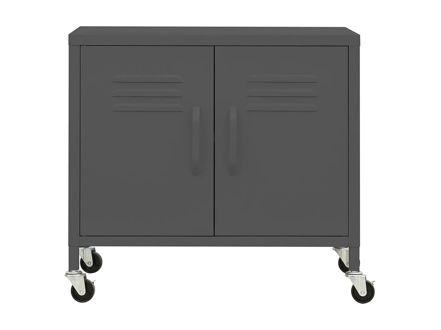 Armoire de rangement Anthracite 60x35x49 Acier