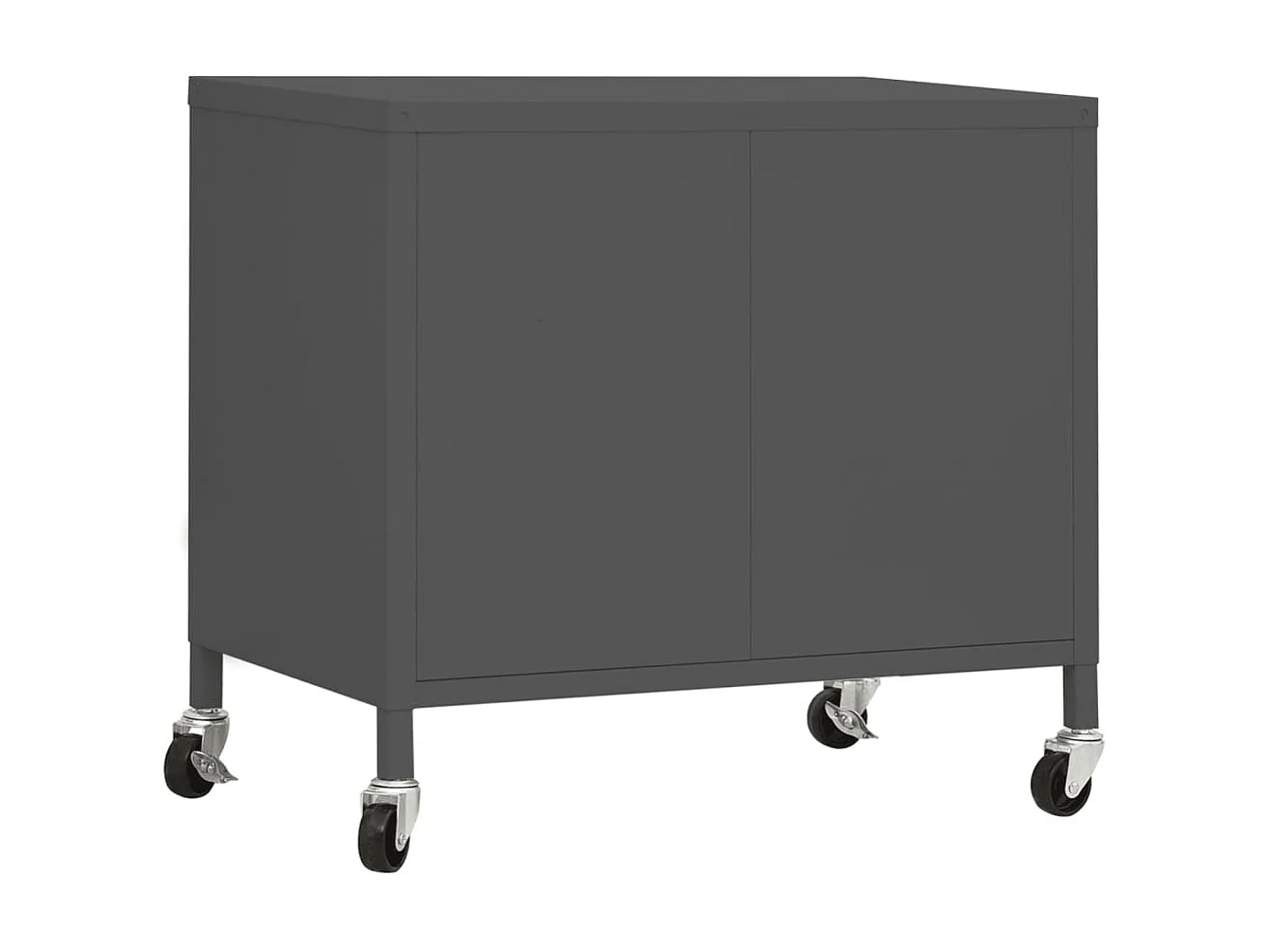 Armoire de rangement Anthracite 60x35x49 Acier