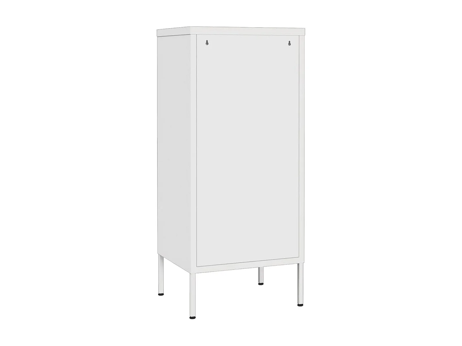 Armoire de rangement Blanc 42,5x35x101,5 Acier 2