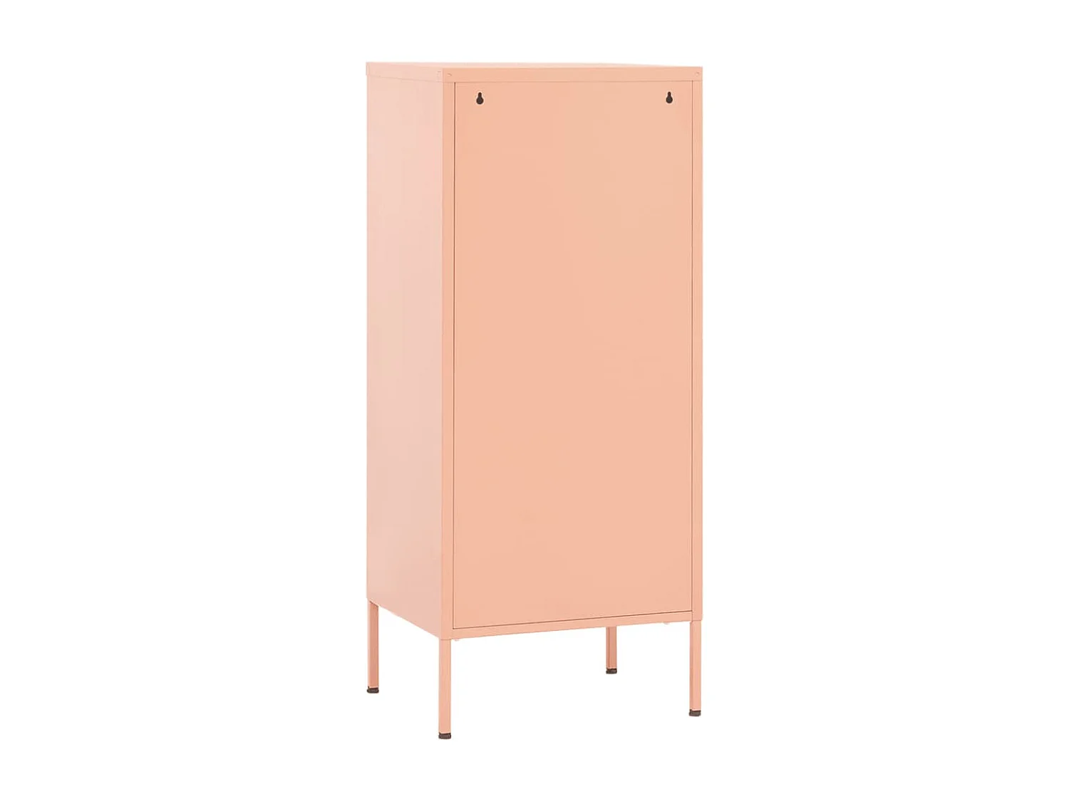 Armoire de rangement Rose 42,5x35x101,5 Acier 2