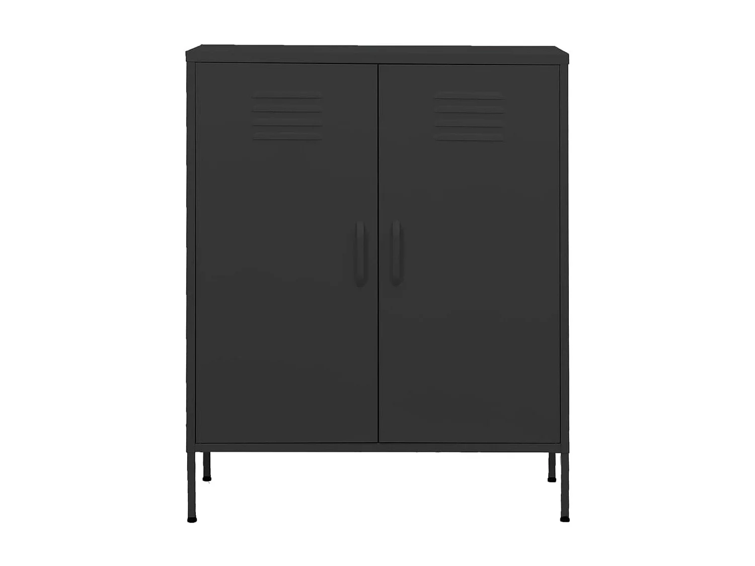 Armoire de rangement Anthracite 80x35x101,5 Acier 3