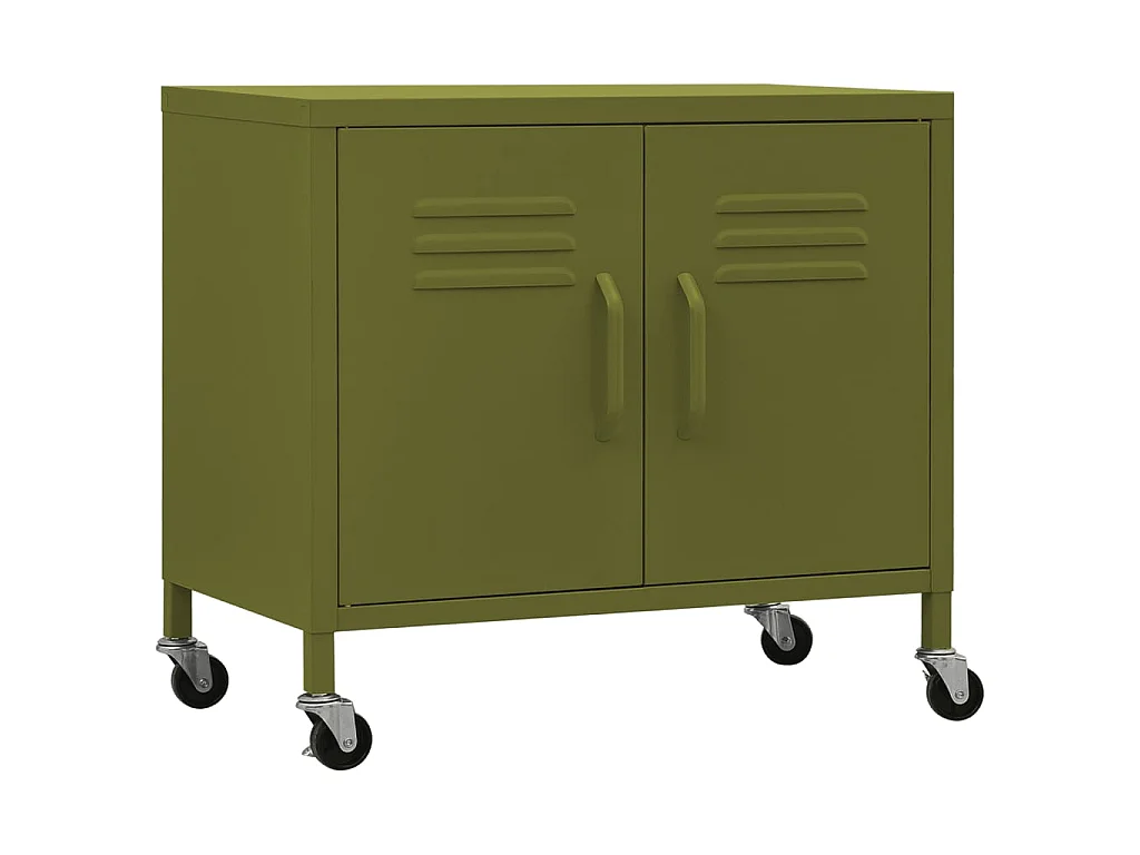 Armoire de rangement Vert olive 60x35x49 Acier