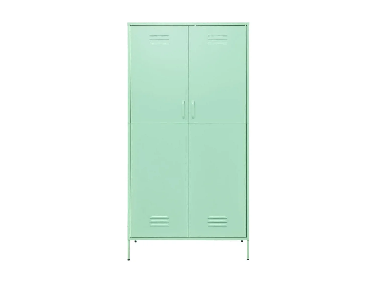 Armoire Vert menthe 90x50x180 Acier