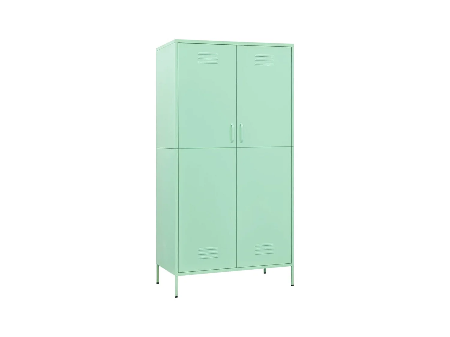 Armoire Vert menthe 90x50x180 Acier