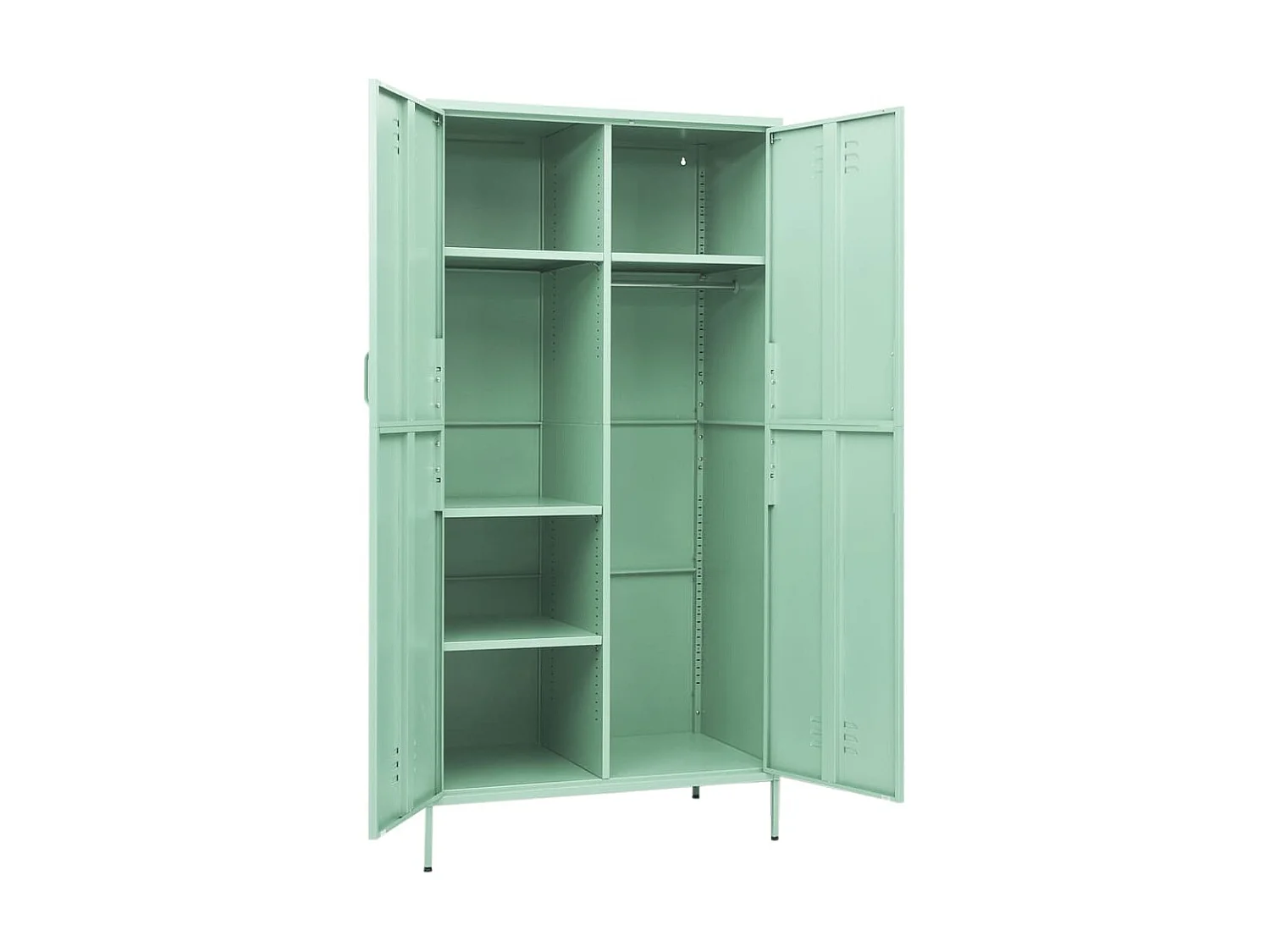 Armoire Vert menthe 90x50x180 Acier