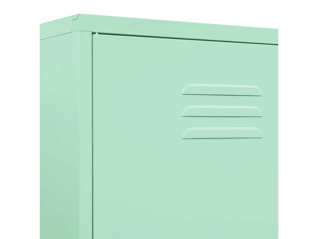 Armoire Vert menthe 90x50x180 Acier