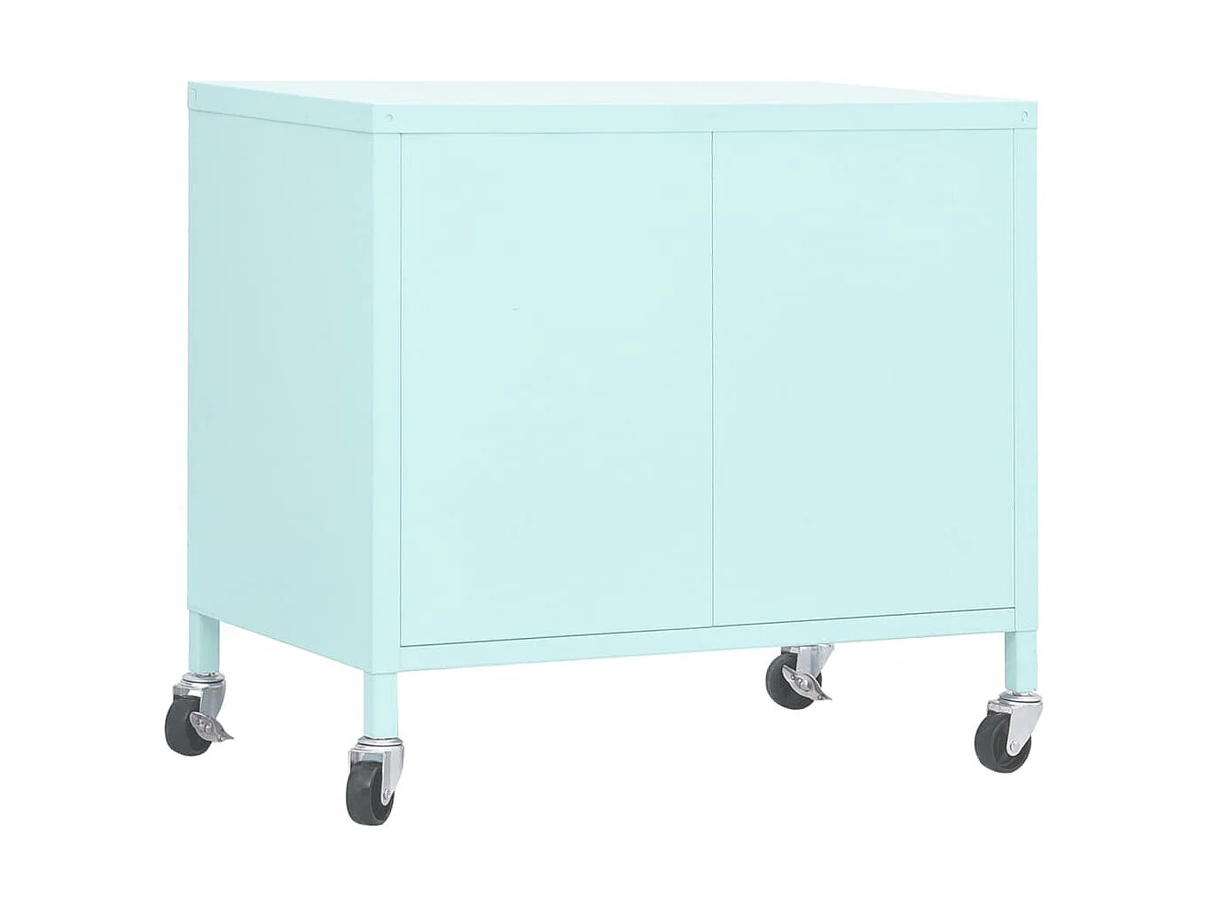 Armoire de rangement Vert menthe 60x35x49 Acier