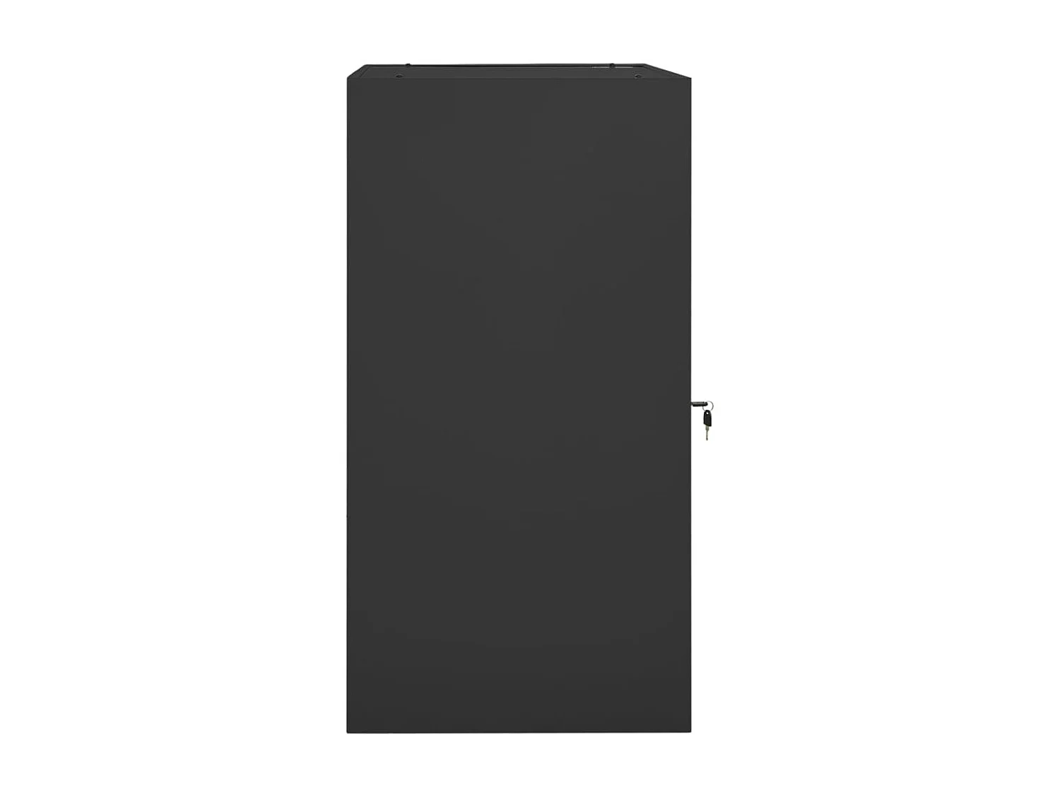 Armoire à selles Anthracite 53x53x105 Acier