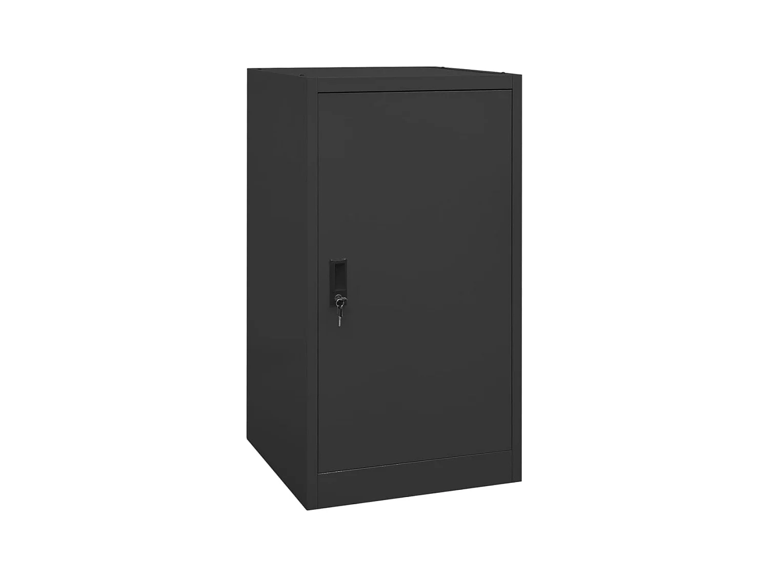 Armoire à selles Anthracite 53x53x105 Acier