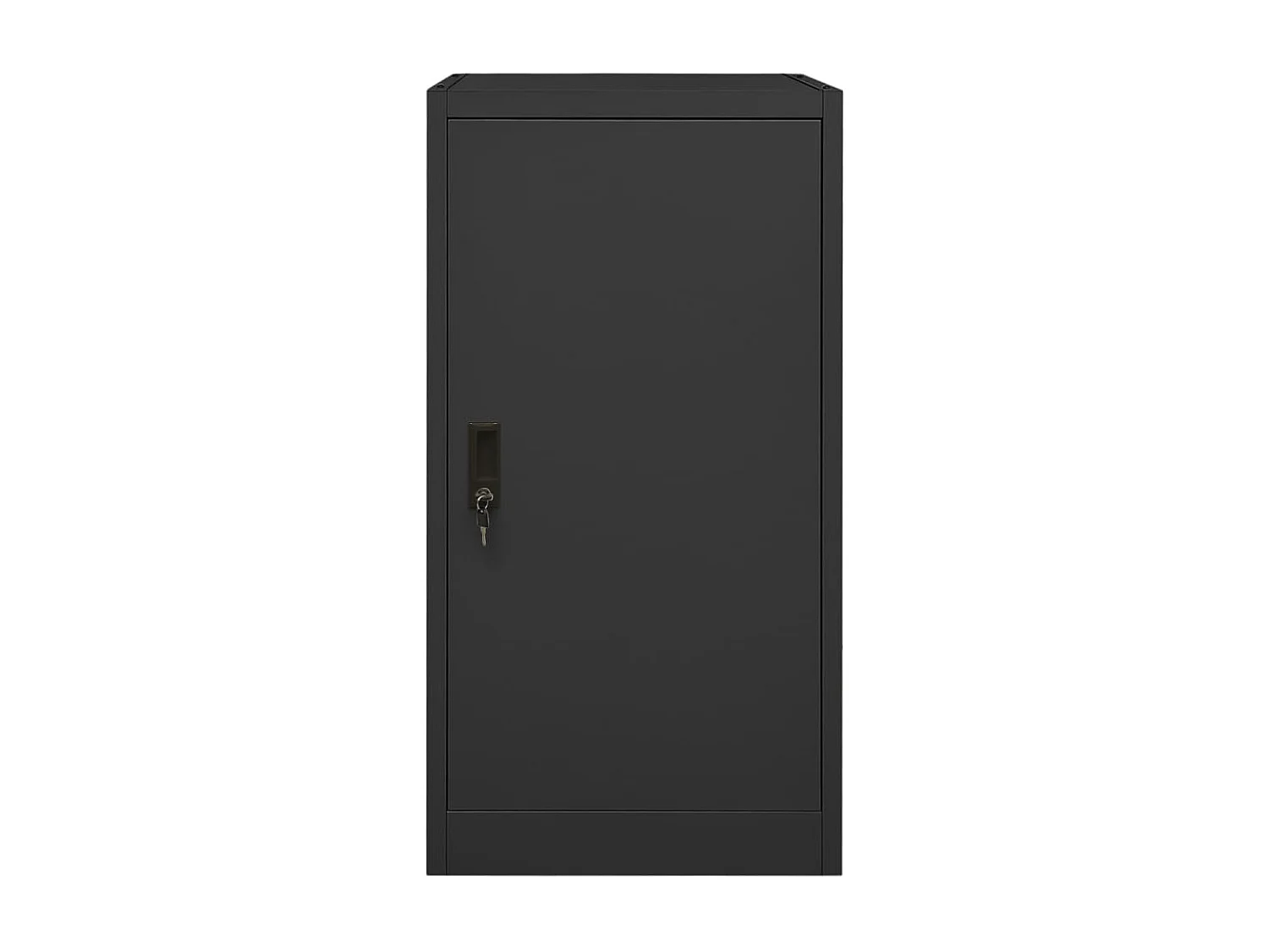 Armoire à selles Anthracite 53x53x105 Acier