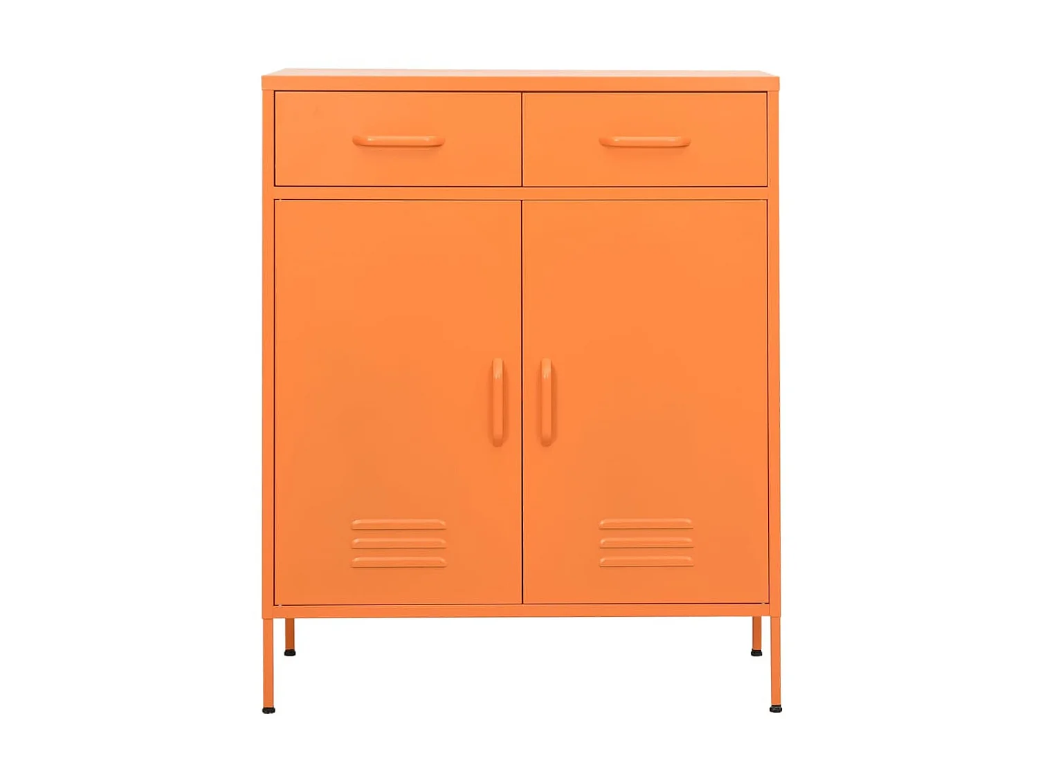 Armoire de rangement Orange 80x35x101,5 Acier 2