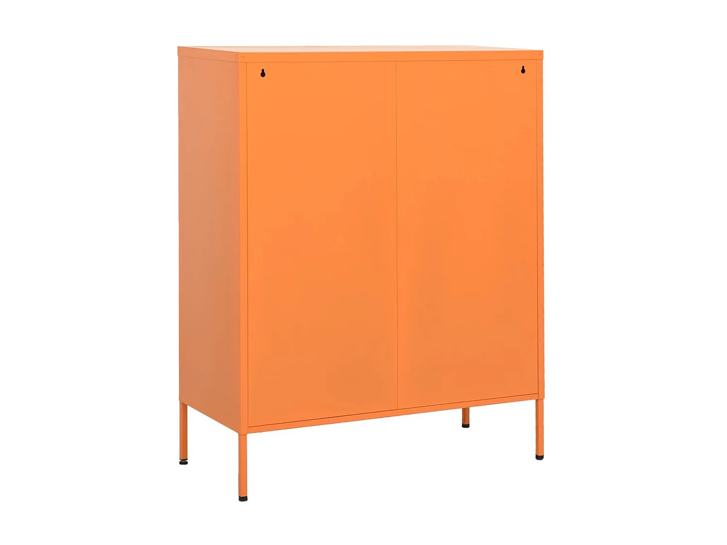 Armoire de rangement Orange 80x35x101,5 Acier 2