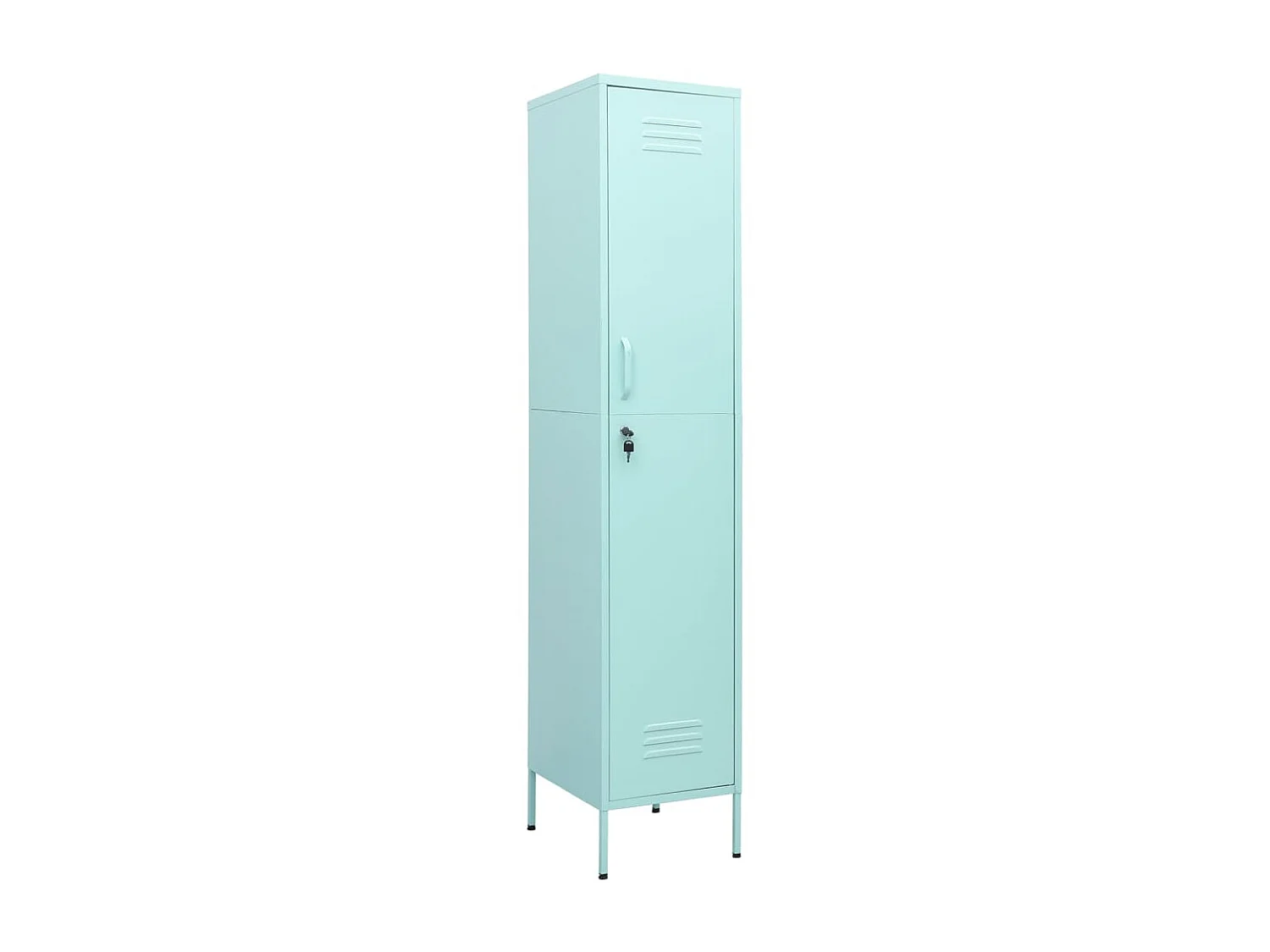 Armoire à casiers Vert menthe 35x46x180 Acier