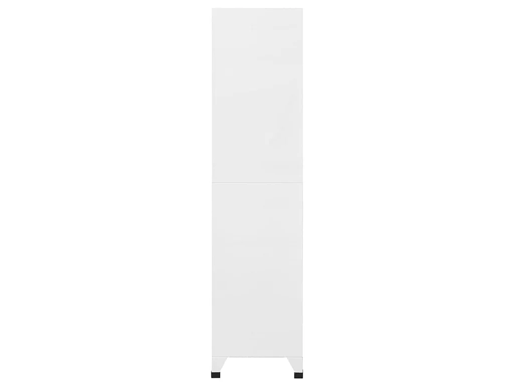 Armoire à casiers Gris clair et gris foncé 90x45x180 Acier 3