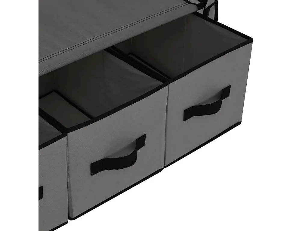 Garde-robe Gris 87 x 49x159 Tissu