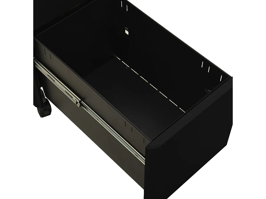 Classeur mobile Noir 30x45x59 Acier