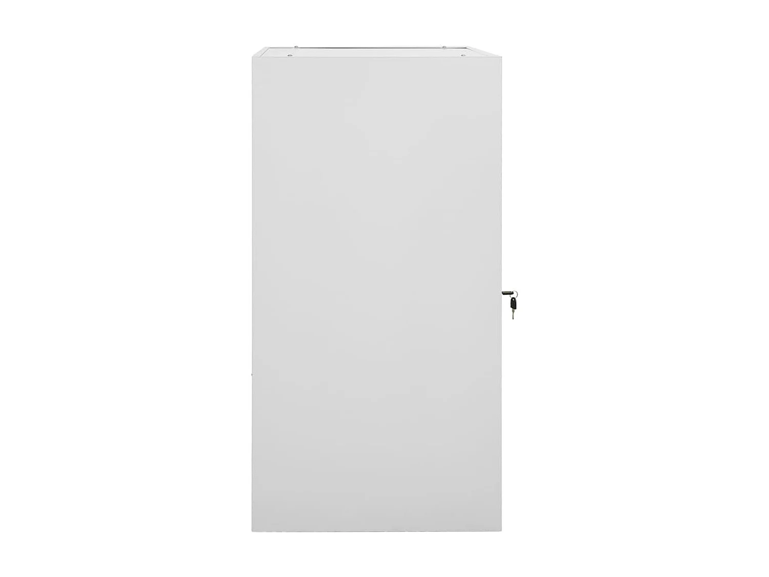 Armoire à selles Gris clair 53x53x105 Acier