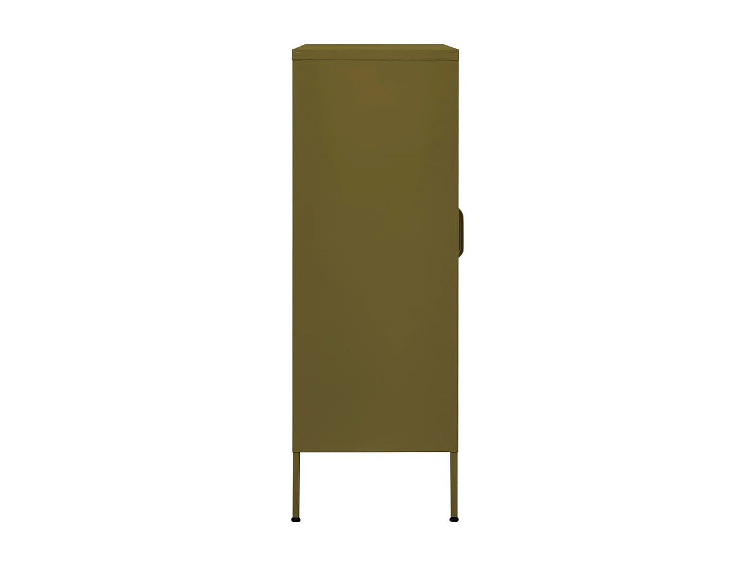 Armoire de rangement Vert olive 80x35x101,5 Acier 2