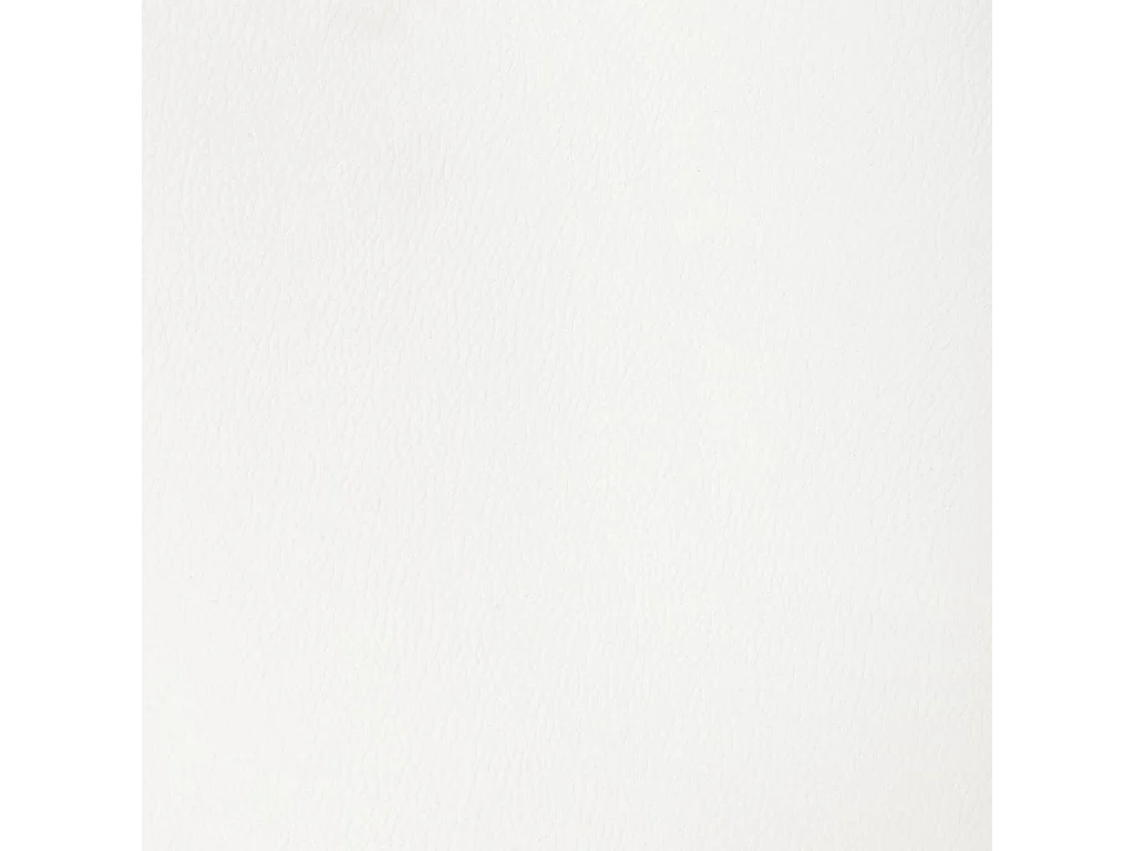 Chaise pivotante de bureau Blanc Bois courbé et similicuir 3