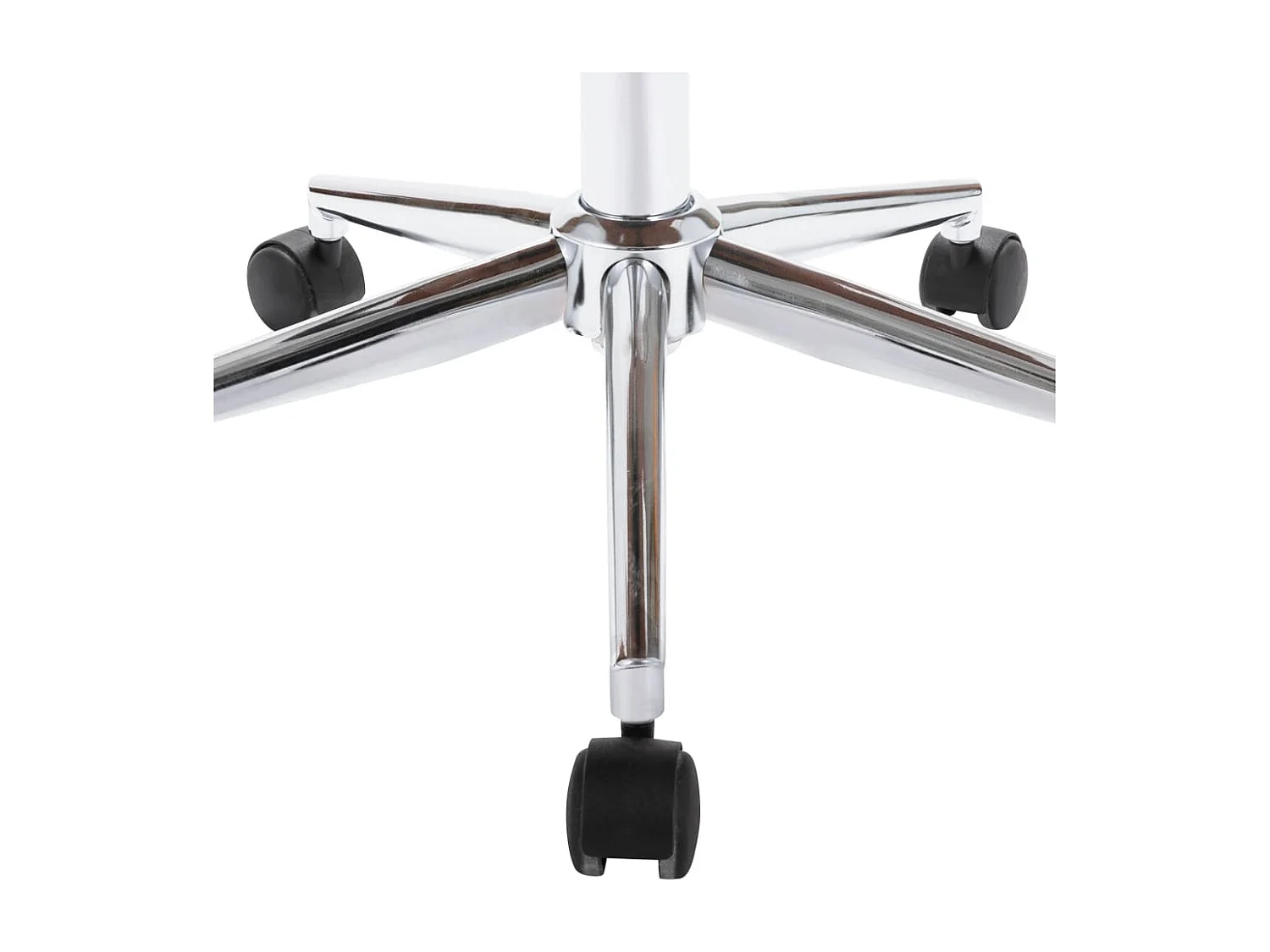 Chaise pivotante de bureau Gris Bois courbé et tissu 3