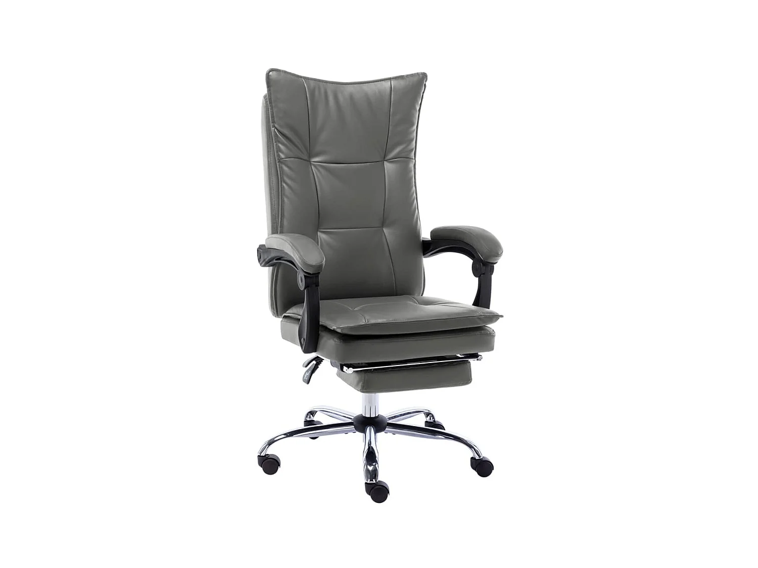 Chaise de bureau Anthracite Similicuir