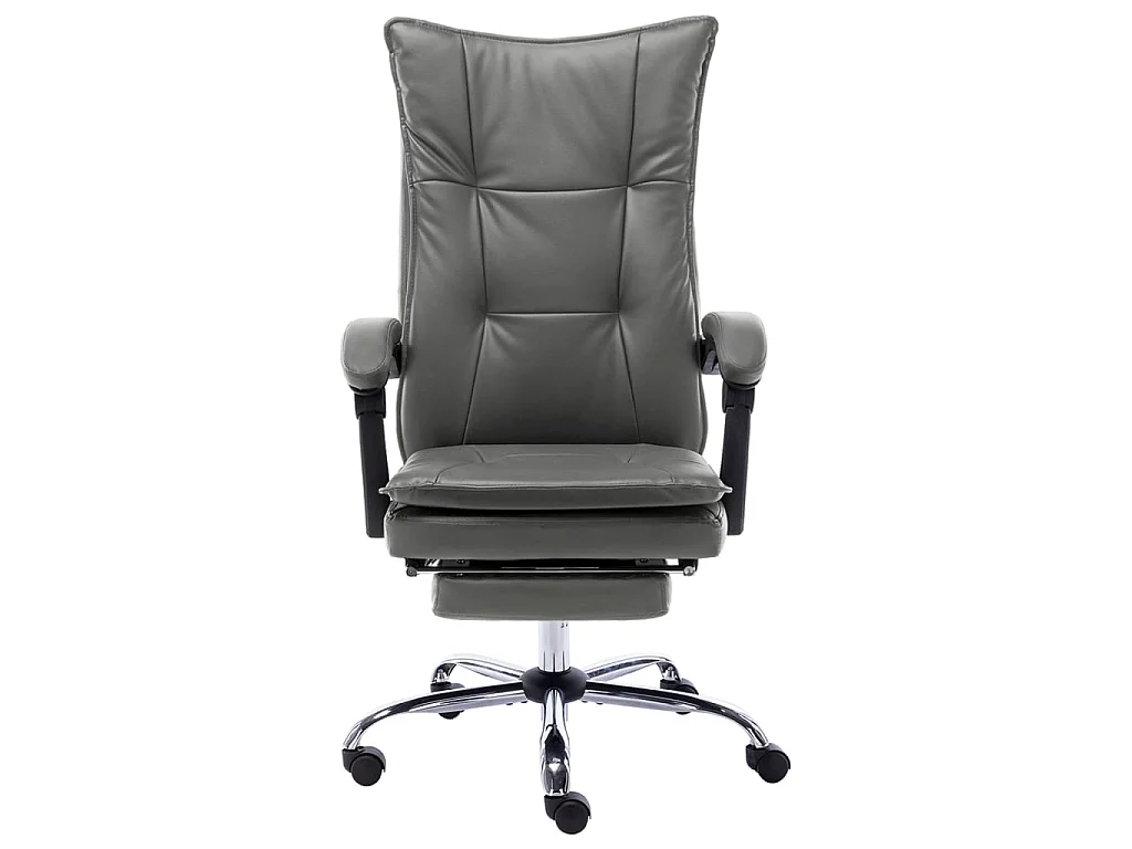 Chaise de bureau Anthracite Similicuir